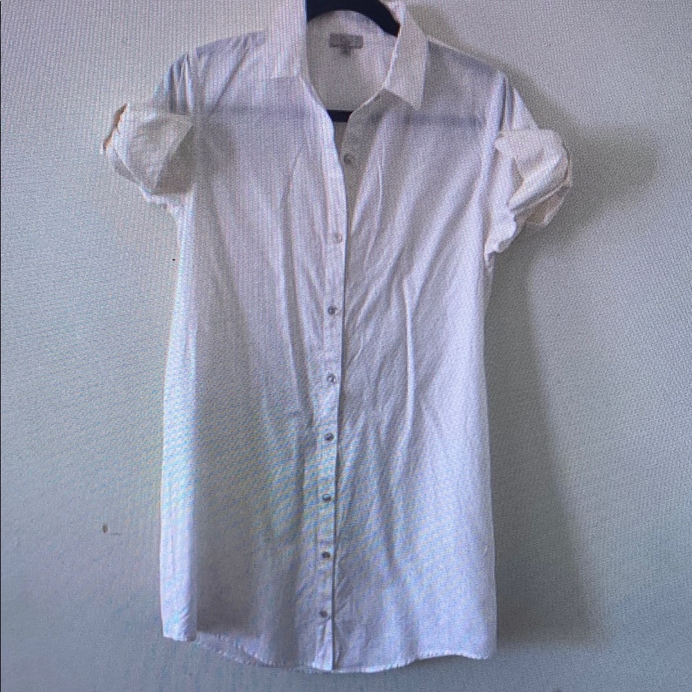 Clu shirtdress White collared Dress